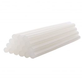 725R10 Clear Hot Glue Sticks - High Strength Glue Stick - Full Size  7/16" x 10" - 25 lb Box - Clear